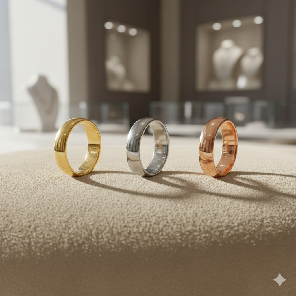 Złoto klasyczne, białe czy różowe? Jakie obrączki ślubne wybrać?